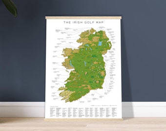 The Irish Golf Map