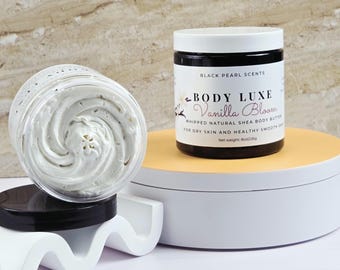Body Butter for Dry Skin | Whipped Shea Moisturizer All Skin Types | Natural Skincare