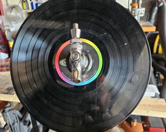 Wall mount custom vinyl tap