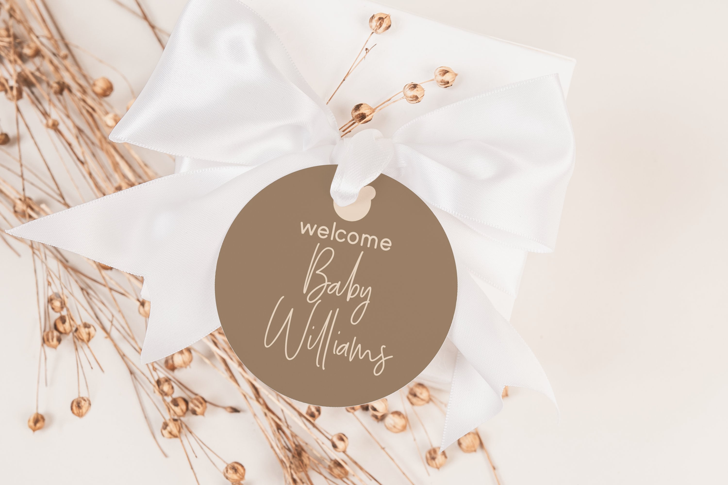 Gender Neutral Bear Cupcake Toppers, Printable Minimal Baby Shower ...