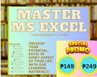 MASTER MS EXCEL (From Beginner to Expert - Lifetime Access)