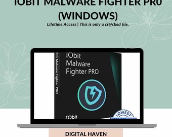 IObit Malware Fighter Pr0 (WINDOWS) (Digital Softcopy, Lifetime and Easy to Access)