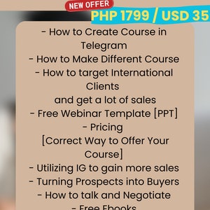Create Digital Course Guide and Starter Pack Can also Resell Course Full Course image 2