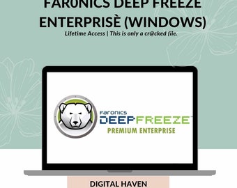 Faronics Deep Freeze 8 (Fenster) (SOFTCOPY - Lifetime and Easy to Access)