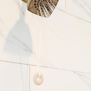 Lavastein Hängende Dusche Diffusor: Natürliche Aromatherapie mit ätherischen Ölen