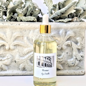 Rome luxury body oil, Scented Body oil, Plant based body oil, Handcrafted body oil, Body moisturizer, natural moisturizer, healing oil.