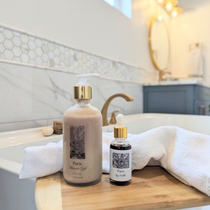 Paris-Essential oil shower steamer set - aromatherapy shower bundle - shower stone diffuser - Essential oil shower gift set