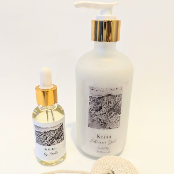 Kauai- Essential oil shower steamer set - aromatherapy shower bundle - shower stone diffuser - Essential oil shower gift set