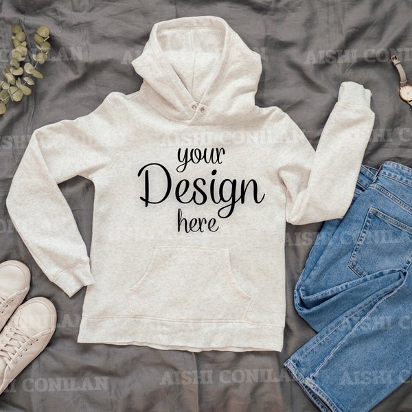 Model Long-sleeved hoodie |Long-sleeved T-shirt |Mockup Gildan White Hoodie Mockup Model Mockup Stock PhotographyMockup JPG Digital Download