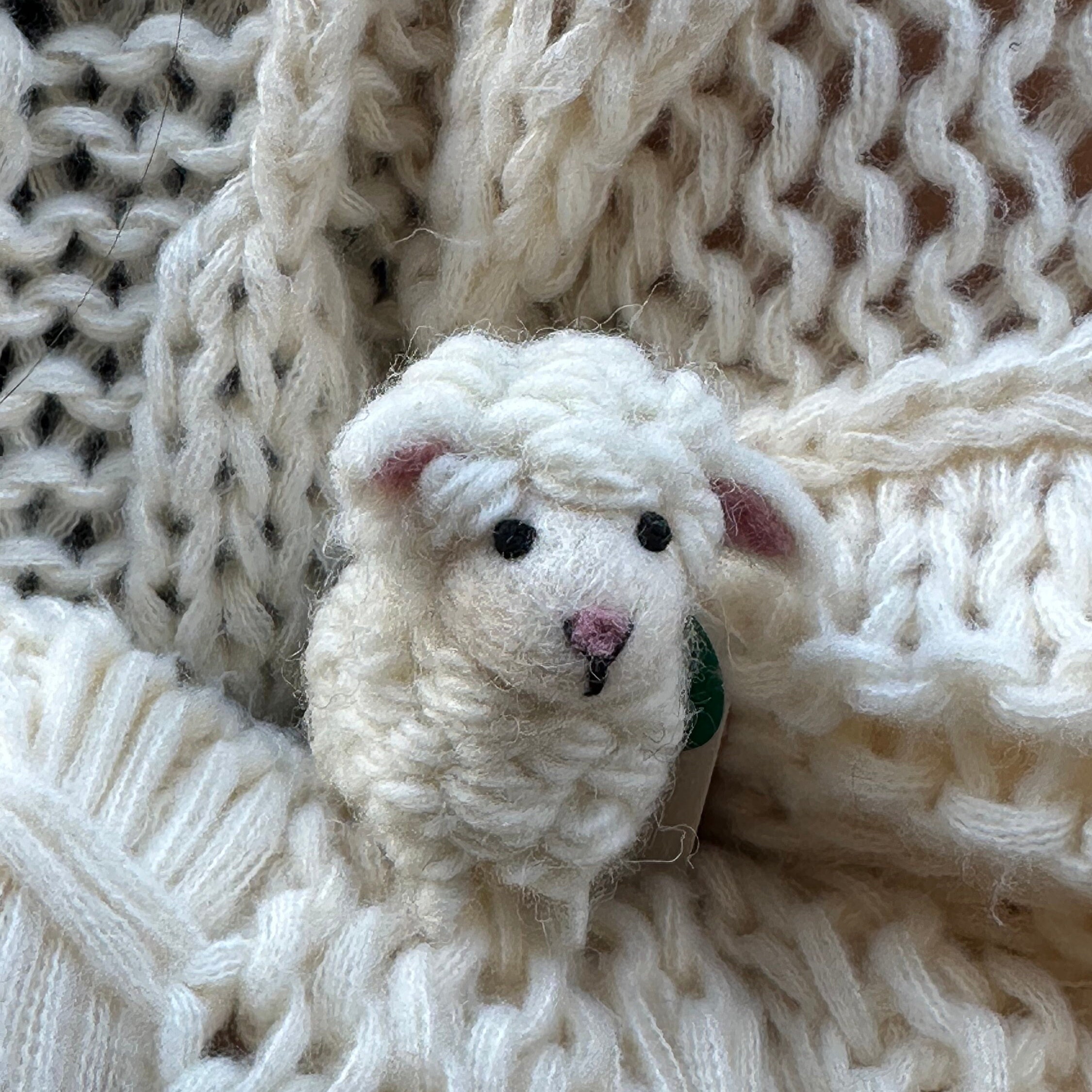 Sheep Keychain Felt Sheep, Wool Sheep, Felt Keychain, Lamb Keychain