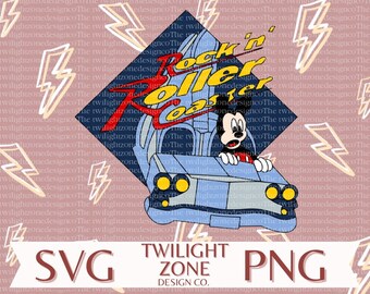 Rock n roll SVG | easy cut file for Cricut, Layered by colour. PNG | colour file for printing and sublimination