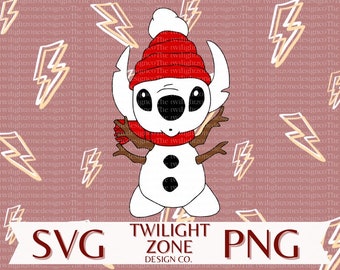 Snowman stitch  SVG | easy cut file for Cricut, Layered by colour. PNG | colour file for printing and sublimination