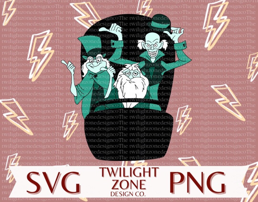 Hitchhiking Ghosts SVG | Easy Cut File for Cricut, Layered by Colour ...