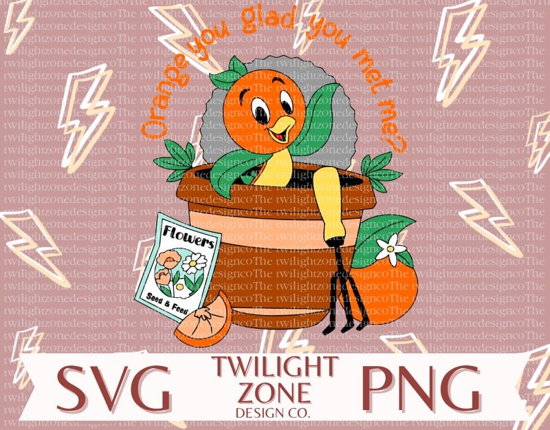 オレンジバードディズニー - Etsy 日本