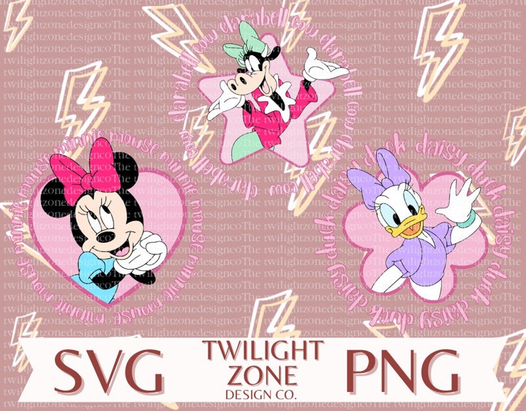 Girlies SVG Easy Cut File for Cricut, Layered by Colour. PNG Colour