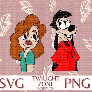 Max and Roxy SVG | easy cut file for Cricut, Layered by colour. PNG | colour file for printing and sublimination