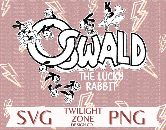 Oswald SVG | Easy Cut File for Cricut, Layered by Colour. PNG