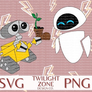 Space robots SVG | easy cut file for Cricut, Layered by colour. PNG | colour file for printing and sublimination