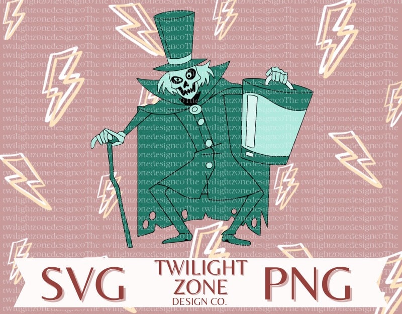 Hatbox Ghost SVG Easy Cut File for Cricut, Layered by Colour. PNG