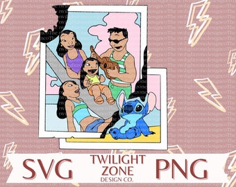 Family photo SVG | easy cut file for Cricut, Layered by colour. PNG | colour file for printing and sublimination