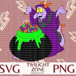 Witchy Dragon SVG / file di taglio facile per Cricut, stratificato per colore. PNG / file a colori per stampa e sublimazione