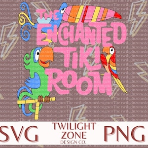 Tiki birds SVG | easy cut file for Cricut, Layered by colour. PNG | colour file for printing and sublimination