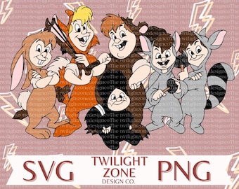 Archivo SVG/de corte fácil de niños perdidos para Cricut, con capas por color. Archivo PNG/de color para impresión y sublimación