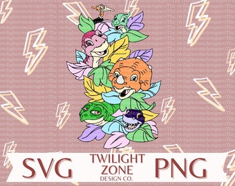 Aterre antes do tempo SVG | arquivo de corte fácil para Cricut, em camadas por cor. PNG | arquivo colorido para impressão e sublimação