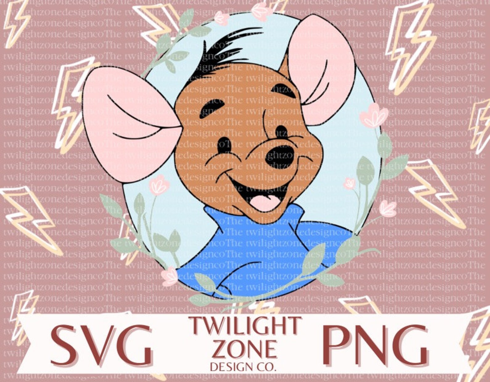 Spring Roo SVG | Easy Cut File for Cricut, Layered by Colour. PNG ...