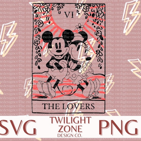 The lovers SVG | easy cut file for Cricut, Layered by colour. PNG | colour file for printing and sublimination