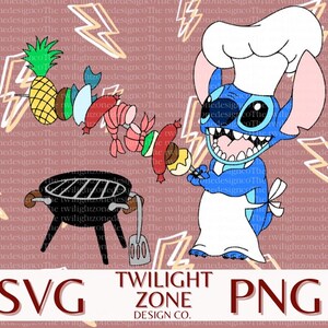 BBQ stitch SVG | easy cut file for Cricut, Layered by colour. PNG | colour file for printing and sublimination