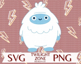 Yeti SVG | easy cut file for Cricut, Layered by colour. PNG | colour file for printing and sublimination