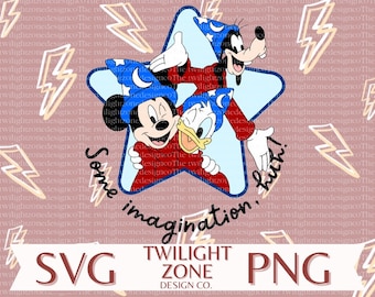 Sorcerer buddies SVG | easy cut file for Cricut, Layered by colour. PNG | colour file for printing and sublimination