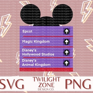 Placa de parque SVG | arquivo de corte fácil para Cricut, em camadas por cor. PNG | arquivo de cor para impressão e sublimação