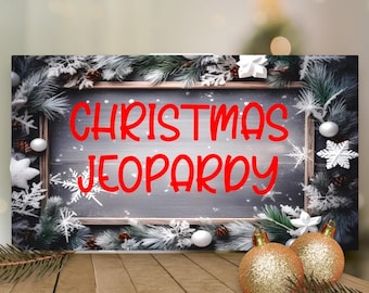 Christian Christmas Jeopardy Downloadable