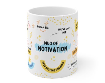 Taza de Motivación, Taza de Cerámica 11oz