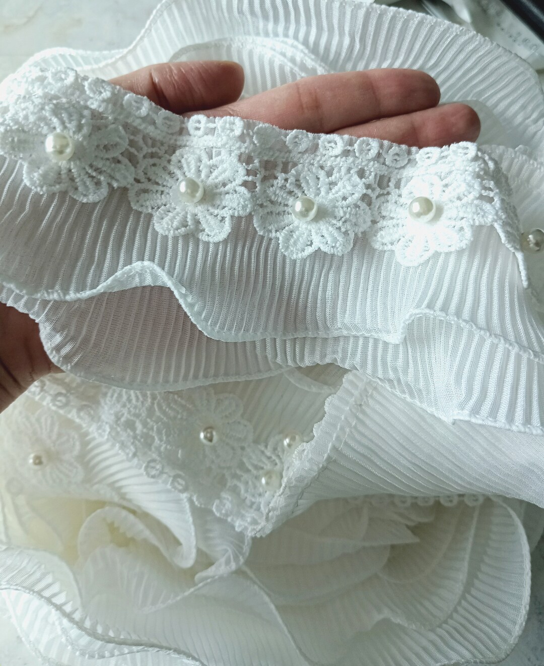 Custom Size Flower Trim per Yards Custom Made Luxury Lace Border ...