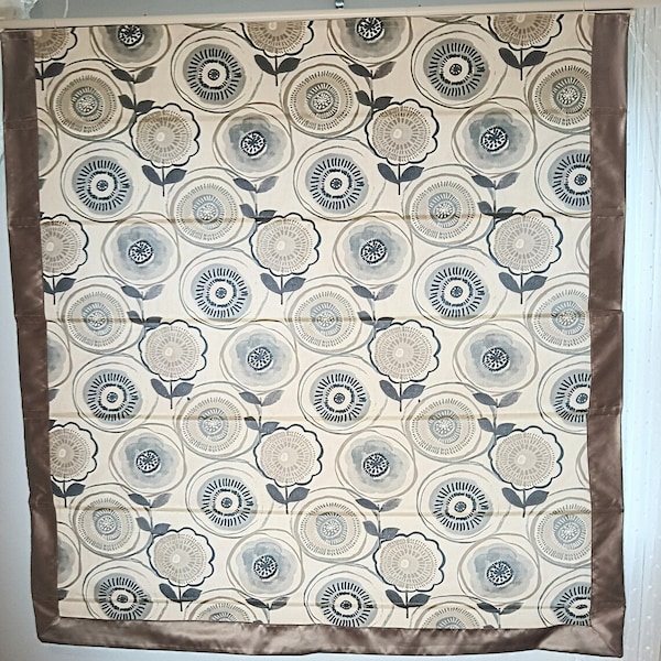 Washable Roman Shade Etsy