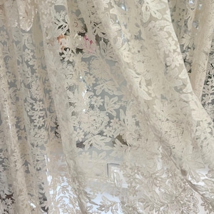 Flower Pattern Sheer Onepiece