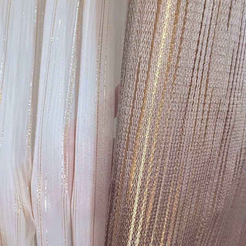 Gold Curtains - Etsy