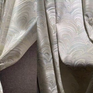 Handmade Luxury Beige Style Modern Jacquard Curtains and  Custom Size  jacquard curtains 75% blackout, bedroom living room, and dining room