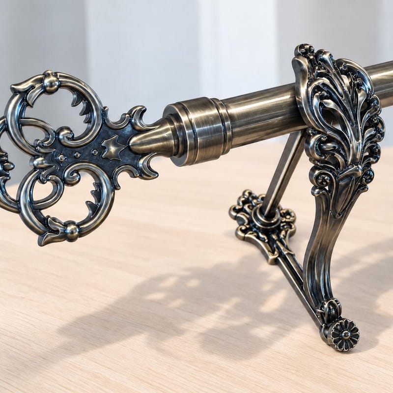Curtain Finial Bronze - Etsy