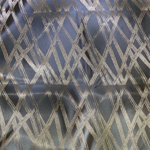 Elegant Custom made Thick  Modern thick Jacquard  fabric,90%  blackout, Customized size Hand made Lined OR Unlined drapery living room