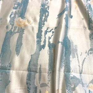 Custom made Modern jacquard curtains for living room dining room, and bedroom hand made drapery, Custom size