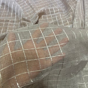 Gray Tulle for living room, dining room, and bed room, hand made drapery, Custom size
