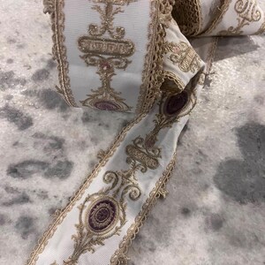 3” High-Quality Curtain Border Tape Trim – Luxury Embroidered Edge, Premium Thread image 9