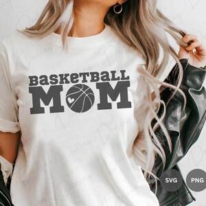 Basketball Mom SVG, Basketball Mom Cut file, Basketball clipart, Cricut svg, Basketball svg, SVG PNG