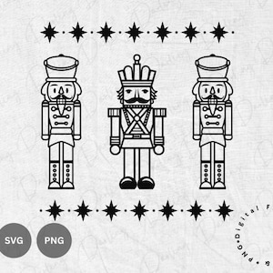 Quebra-nozes SVG, arquivo de corte svg quebra-nozes, svg de Natal, svg de feriado, svg de Natal retrô, svg de moletom de Natal, PNG, arquivo de corte