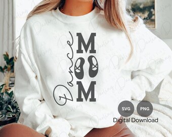 Dance Mom SVG: Gráficos de camisa do time de dança (download digital)