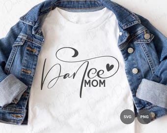 Dance Mom SVG: Design de camisa de equipe (download digital)